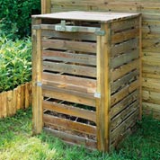 bac a compost en bois privilege - burger